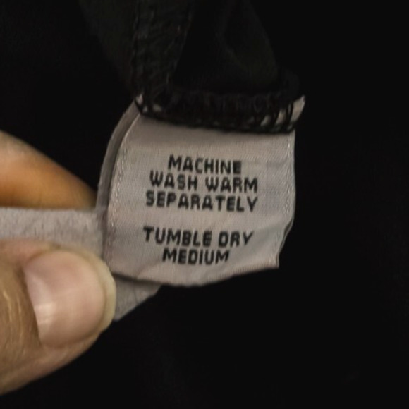 Cut Loose Size Medium M Black Draped Open Front Long Artsy Cardigan Sweater - Picture 4 of 6